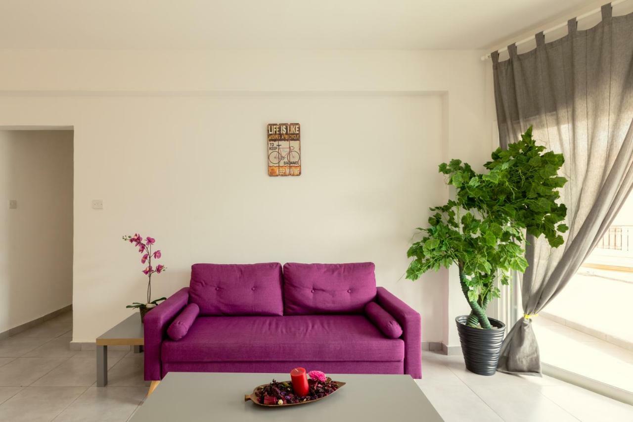 Savvas City Centre Flat Lárnaca Exterior foto
